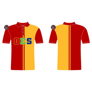 OES 100% nuevo Material de alta calidad logotipo personalizado poliéster Polo camisa Color sólido uniforme Golf Polo camisa - Product Image 5