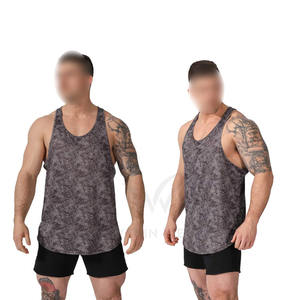 Camiseta sin mangas de WAKIN WEAR, ropa deportiva de gimnasio de alta calidad, ropa de fitness de tela suave - Product Image 6