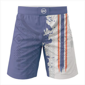 Pantalones cortos de MMA con bordado Floral transpirable para hombre, estilo Vintage personalizado, entrenamiento de cintura alta, Kickboxing, ropa de lucha, uso en el gimnasio - Product Image 1