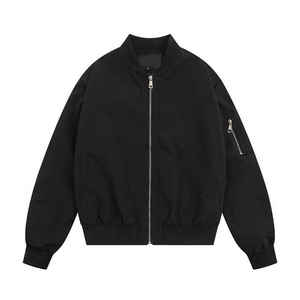 Veste bomber pour homme à col montant, nouvelle conception, de haute qualité, pour l'automne et l'hiver, vente en gros - Product Image 5