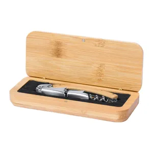 Cavatappi e Apribottiglie Duoro in Bambù Sostenibile - Gadget Ecologici - Product Image 1