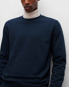 Sudadera de Invierno 2025 con Diseño Personalizado para Hombre, Cuello Redondo, Algodón, Estilo Urbano, Colores y Logotipos Personalizables, Tela de Alta Calidad de 340g - Product Image 5