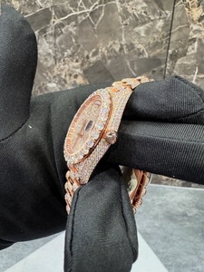 2025 diseño personalizado de lujo totalmente helado busto Dial VVS1 Moissanite diamantes reloj movimiento mecánico para hombres mujeres estilo Hip Hop - Product Image 2