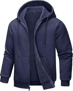 Sudadera con capucha informal ligera de mezcla de algodón para hombre 200 GSM moda de verano logotipo personalizado en blanco liso fabricante directo de fábrica a granel - Product Image 1