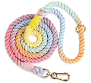 Wholesale <b>Pet</b> Supplies Accessory Customized Colored Cotton Rope Handmade Dog <b>Leash</b> <b>Pet</b> <b>Leash</b> Set - Product Image 1