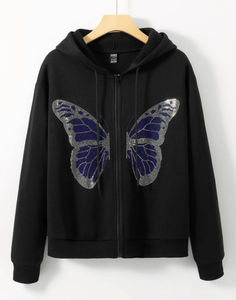 Sudaderas con capucha de gran tamaño para hombre, ropa de calle personalizada de alta calidad, ropa de invierno teñida lisa de algodón y poliéster, venta al por mayor - Product Image 2