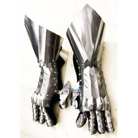 Mittelalterlicher Gotischer Helm SCA Herr der Ringe Nazgûl Fantasy Rollenspiel Kostüm Rüstung aus Weichstahl Galvanisiert Polierte Oberfläche Handgefertigt