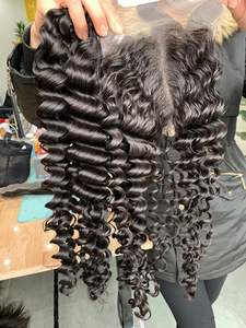 Rizado euroasiático de cabello humano vietnamita 100%, 100% Cabello sin procesar en cabello humano - Product Image 6