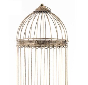 Grande cage décorative en métal pour jardin ou maison chalet décoration de jardin romantique jardin extérieur cage à oiseaux bonne qualité - Product Image 4