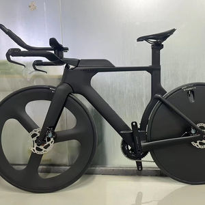 Cadre de vélo de triathlon Twitter T3 Carbon Circle léger en carbone intégral pour vélo de route de contre-la-montre (TT) - Product Image 1