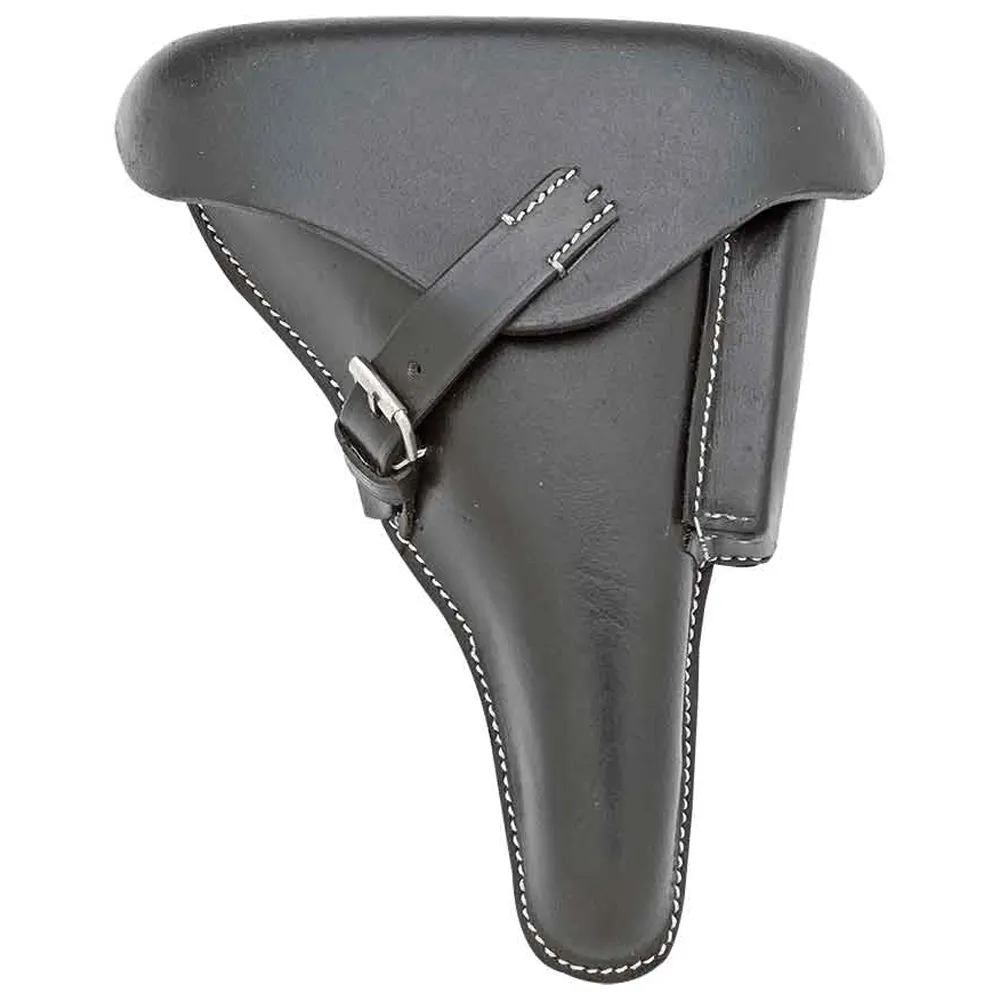 Graues Holster Premium-Qualität maßge schneider tes Leder holster für Gürtel Schwarzes Leder holster für Offiziers uniform gürtel