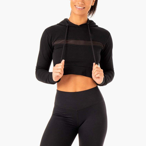 Sweat-shirts pour femmes à col montant, respirants, manteaux d'hiver, tissu polaire, vêtements pour femmes, sweat-shirt à épaules tombantes - Product Image 5