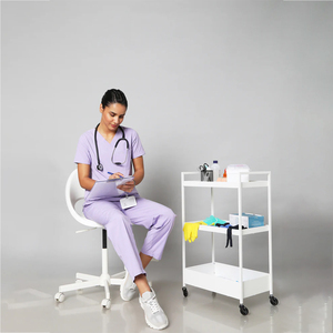 ชุดยูนิฟอร์มสครับพยาบาลและกางเกงสำหรับโรงพยาบาลสำหรับผู้หญิงชุดสครับพยาบาลสำหรับผู้ชายผู้หญิงคุณภาพสูงผลิตในประเทศปากีสถาน - Product Image 6