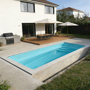 Piscina de Fibra de Vidrio para Exteriores, Spa, Jacuzzi Personalizado, Piscina Elevada o Enterrada para Adultos y Niños - Product Image 5
