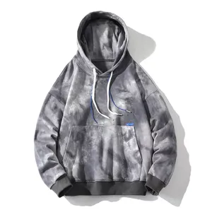 Usine OEM 2026 Nouveau style Sweat-shirts vintage surdimensionnés pour hommes en coton Sweat-shirt délavé à l'acide - Product Image 1