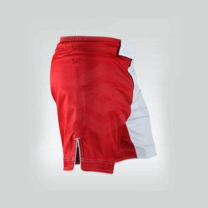 Shorts MMA imprimés de haute qualité, taille élastique, séchage rapide, style sportif à motif uni, fabriqués au Pakistan - Product Image 6