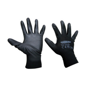 Guantes de Nailon y Poliuretano Eco-Lite Negros Talla 10 - Product Image 1