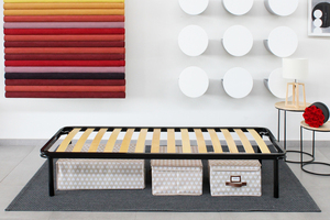 Cama de Madera de Haya Evergreenweb, Individual, Doble, King Size, Fabricada en Italia, Patas Extraíbles Reforzadas con Acero para Camas y Colchones - Product Image 6