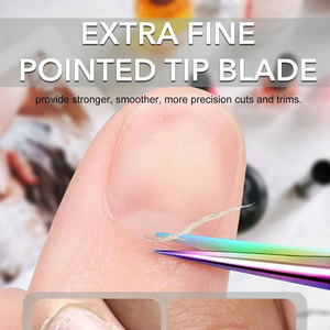 Ciseaux à ongles de qualité supérieure, outil de toilettage pour les soins des ongles, salon, voyage et usage quotidien personnel, poignée ronde, conception durable - Product Image 3