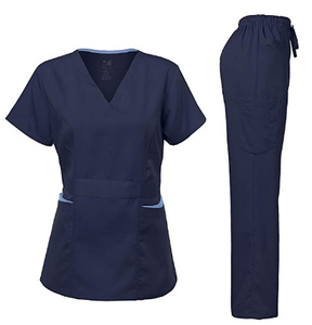Uniformes Médicos Personalizados al por Mayor para Mujer, Conjuntos de Uniformes para Personal de Hospital y Enfermería, Tejido de Alta Calidad, Duradero, Spandex/Poliéster, Personalizable - Product Image 6
