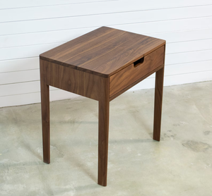 New Modern Minimalist <b>Nightstand</b> in Natural wood color for Home or Hotel Bedroom Furniture - Product Image 1