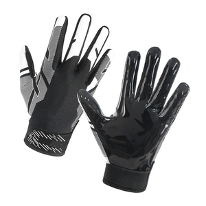 Gants de football professionnels unisexes de haute qualité, respirants, avec grip personnalisé, couleur personnalisée, design américain, pour entraînement sportif en extérieur - Product Image 2