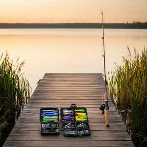Juego de Señuelos de Pesca Bdt de 75 Piezas, Texas Rig para Perca, Lucioperca y Trucha, para Pescadores - Product Image 3