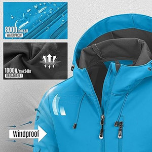 Unique Design Softshell <b>Jacket</b> Quick Dry <b>Men</b> Softshell <b>Jacket</b> Outdoor Use <b>Men</b> Softshell <b>Jacket</b> - Product Image 4