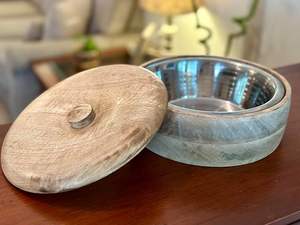 Boîte à roti en bois de luxe pour la décoration de table, conteneur à roti en bois idéal pour les cuisines indiennes, les fermes et les événements spéciaux - Product Image 5