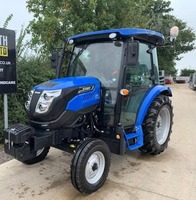 Tracteur agricole compact à cabine SOLIS S50 SHUTTLE XL 50 2WD, tracteur utilitaire agricole Deutz de 50 CV, garantie de 3 ans