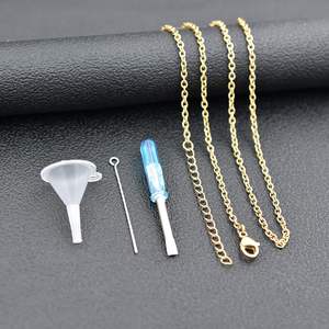 Collares de urna de Luna Dorada para cenizas, urna de recuerdo de cremación de acero inoxidable para cenizas humanas, conmemorativa para mujeres y hombres, tamaño personalizado - Product Image 4