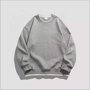 Sudadera de Felpa 100% Algodón con Bordado Personalizable para Hombre, Logotipo Frontal, Diseño Sólido, Bajo Costo, Otoño - Product Image 3