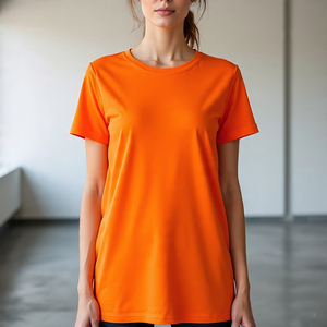 Camisetas Cargo de verano para mujer, camisetas holgadas con cuello redondo, manga corta, bolsillo frontal, secado rápido, transpirable, para correr, Fitness, ropa de calle - Product Image 6