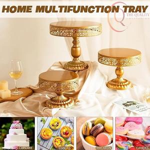 Base para Pastel de Metal Premium con Superficie Pulida Lisa, Perfecta para Exhibiciones de Repostería Profesional y Casera - Product Image 3