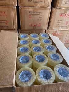 Ruban adhésif d'emballage industriel transparent BOPP de haute qualité, étanche, à base d'acrylique, sensible à la pression, pour scellage de cartons, vente en gros en rouleau - Product Image 4
