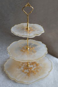 Vente en gros de supports à gâteaux en résine haute résistance avec bords souples, finition résistante à l'eau, adaptés aux cupcakes, pâtisseries, gâteaux d'Inde - Product Image 5