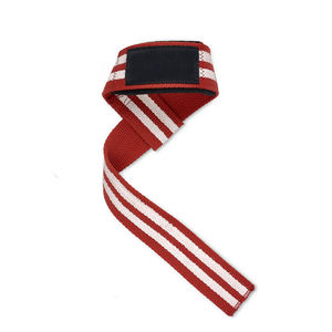 Sangles de levage de soutien de poignet de forme physique de gymnase personnalisées sangles de poignet réglables antidérapantes d'haltérophilie pour l'haltérophilie - Product Image 3