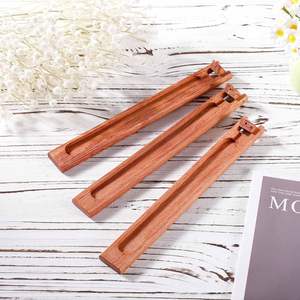 Porte-encens en bois écologique pour bâtonnets, brûleur artisanal avec design personnalisé, aromathérapie de haute qualité pour la maison - Product Image 4