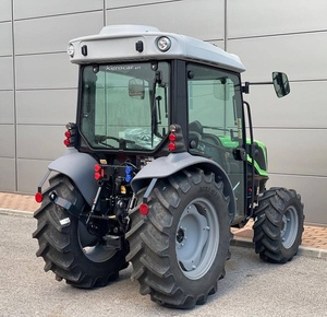 Tracteur agricole Xerocar 4x4 avec cabine, moteur 60 CV, couleur verte et noire - Product Image 6