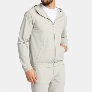Ensemble survêtement jogging zippé de qualité supérieure avec logo et couleur personnalisés pour hommes – Idéal pour la gym et le sport – Collection Fashionware - Product Image 5