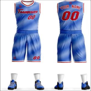 Conjuntos de Uniformes de Baloncesto Unisex de Alta Calidad de Secado Rápido, Camisetas de Fútbol Transpirables Estampadas Personalizadas, Antibacterianas 100% - Product Image 4