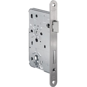 Cerradura de Embutir para Puerta Interior DIN Derecha 515 PZ, Acero Inoxidable Clase 3, Fundición a Presión de Zinc, Llave BKS, Cerraduras Redondeadas para Muebles 24/60/72/8mm - Product Image 1