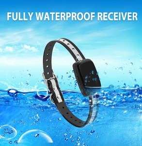 Sistema de Valla Inalámbrica para Entrenamiento de Perros, Resistente al Agua, <span class=keywords><strong>Collar</strong></span> Recargable, 200M, Descarga Electrónica, Negro, ABS+Nailon, Superventas - Product Image 4
