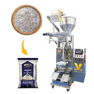 KV 1g-500g small sachets sugar salt coffee filling sealing 1kg bag rice packaging machine for sale