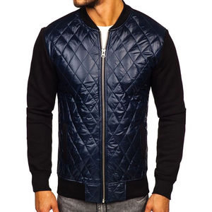 Winter Wear Adult Size <b>Men</b> Nylon Polyester Bomber <b>Jacket</b> for Street Wear 2024 Hot Sale <b>Slim</b> <b>Fit</b> Full Sleeves <b>Men</b> Bomber <b>Jackets</b> - Product Image 2