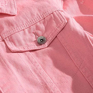 Chaquetas Vaqueras Clásicas para Hombre, Primavera-Otoño, Color Sólido, Ecológicas, Transpirables, 100% Algodón, Servicio OEM, Alta Calidad de Pakistán, Precio Razonable - Product Image 4