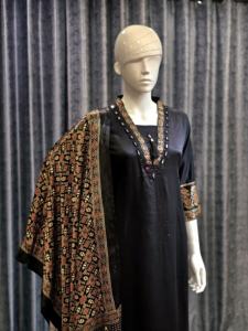 ชุดผ้าไหม gajji สไตล์อินเดียและปากีสถาน - Product Image 5