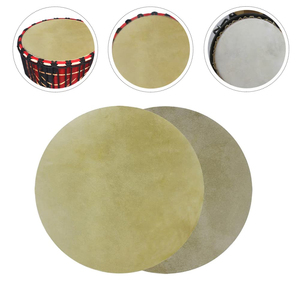 Peau de tête de tambour en cuir de buffle de qualité supérieure pour instruments de musique peau de buffle peau de tête de tambour en cuir - Product Image 2