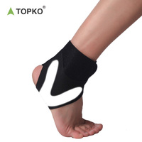 TOPKO – manchon de cheville de haute qualité pour le sport, Protection de cheville réglable, Protection parfaite pour les hommes et les femmes, attelle de cheville solide