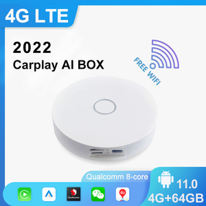 กล่องคาร์บอนไฟเบอร์ Qual-Comm 8 Core ไร้สาย4 + 64G Ai TV CarPlay สำหรับเราแคนาดา Android 11 4G LTE รับประกัน1ปี-สำหรับ YouTube - Product Image 2
